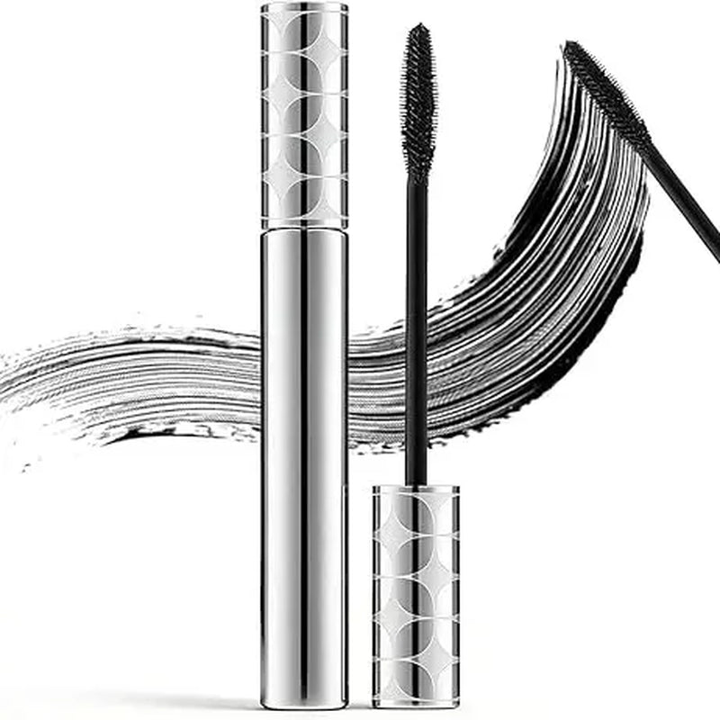 GECOMO Metal Wand Tubing Mascara Long-Wearing Tubing Formula for Stunning Length & with Built-In Brush, Curled & Natural-Looking Lashes Ideal for Polished, Longlasting Special Occasion Makeup,Drugstore,Perfect Gift for Mom,Pumping Mascara