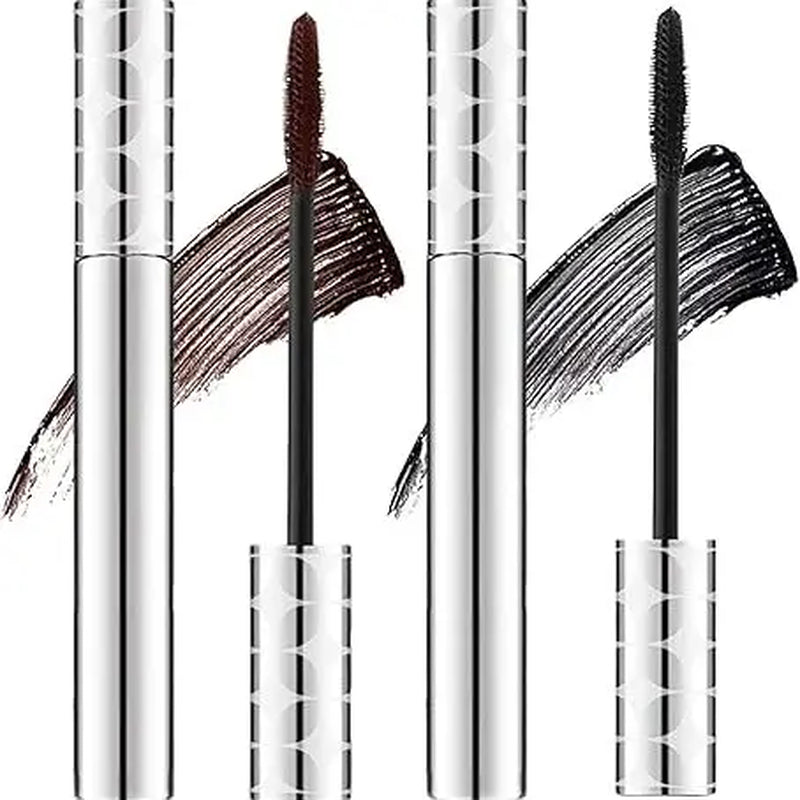 GECOMO Metal Wand Tubing Mascara Long-Wearing Tubing Formula for Stunning Length & with Built-In Brush, Curled & Natural-Looking Lashes Ideal for Polished, Longlasting Special Occasion Makeup,Drugstore,Perfect Gift for Mom,Pumping Mascara