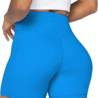 Summervibes[Limited Stock] Sunzel Women’S High-Waisted No-Front-Seam Biker Shorts — Squat-Proof Yoga/Workout/Gym/Bike Shorts