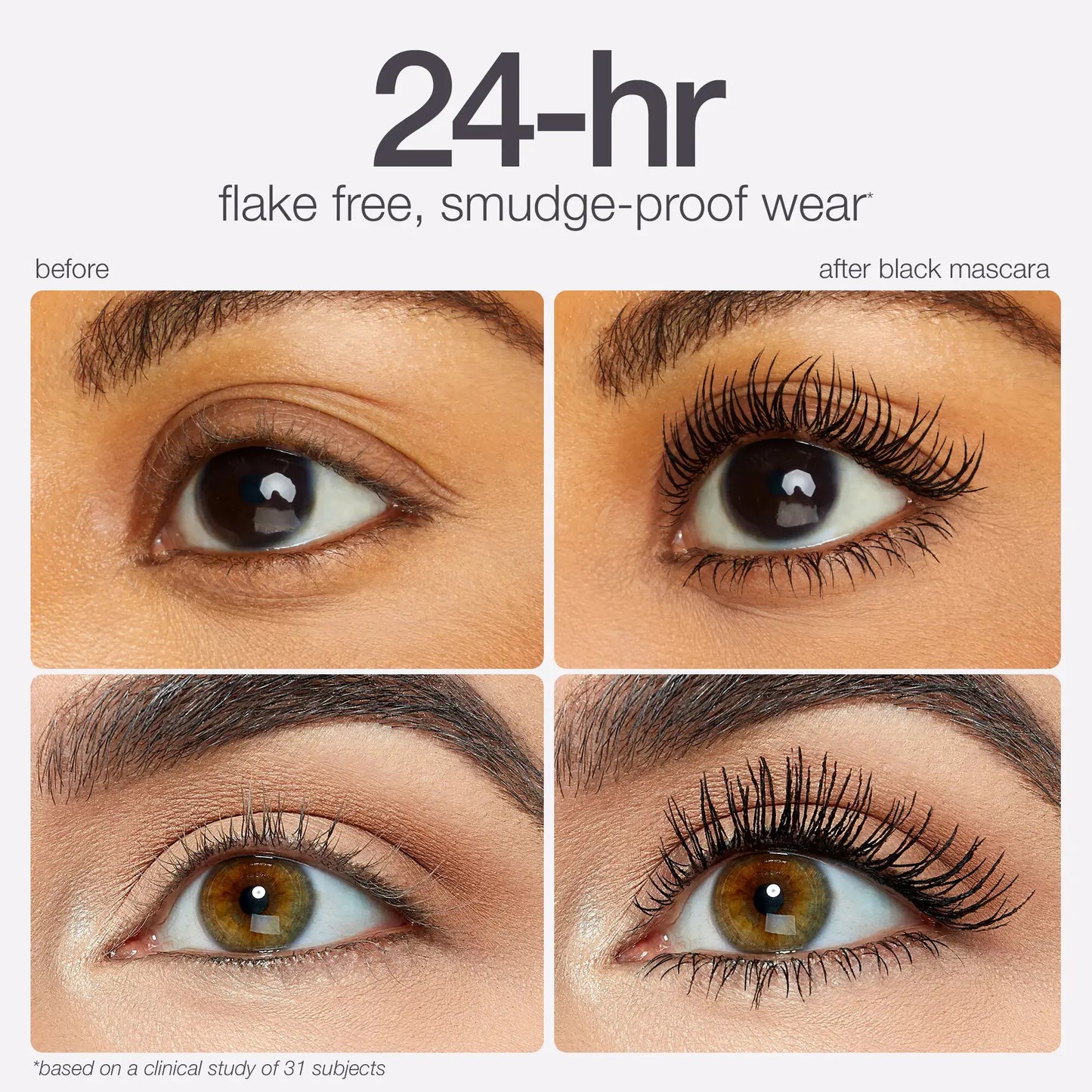 GECOMO Metal Wand Tubing Mascara Long-Wearing Tubing Formula for Stunning Length & with Built-In Brush, Curled & Natural-Looking Lashes Ideal for Polished, Longlasting Special Occasion Makeup,Drugstore,Perfect Gift for Mom,Pumping Mascara