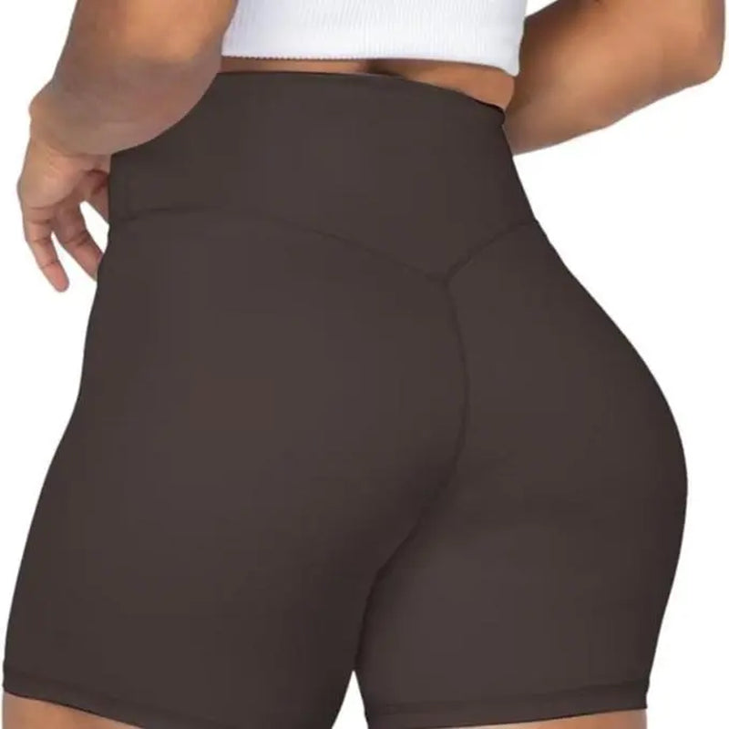 Summervibes[Limited Stock] Sunzel Women’S High-Waisted No-Front-Seam Biker Shorts — Squat-Proof Yoga/Workout/Gym/Bike Shorts