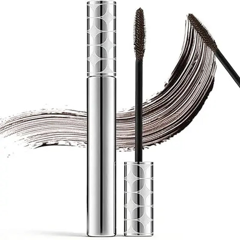 GECOMO Metal Wand Tubing Mascara Long-Wearing Tubing Formula for Stunning Length & with Built-In Brush, Curled & Natural-Looking Lashes Ideal for Polished, Longlasting Special Occasion Makeup,Drugstore,Perfect Gift for Mom,Pumping Mascara